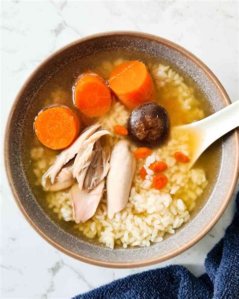 Chicken Rice Soup Chinese