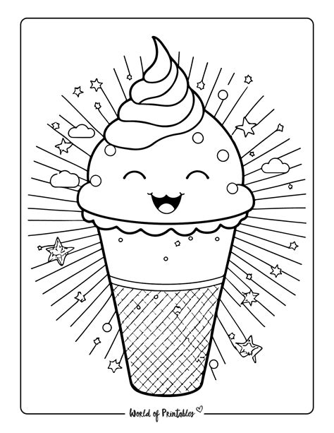 Simple Summer Coloring Pages Coloring Pages