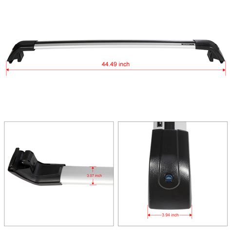 Buy ECCPP Roof Rack Crossbars Compatible for Kia Sorento 2014-2019 ...