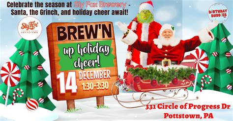 Santa and The Grinch at Sly Fox in Pottstown!, Sly Fox Tastin' Room ...