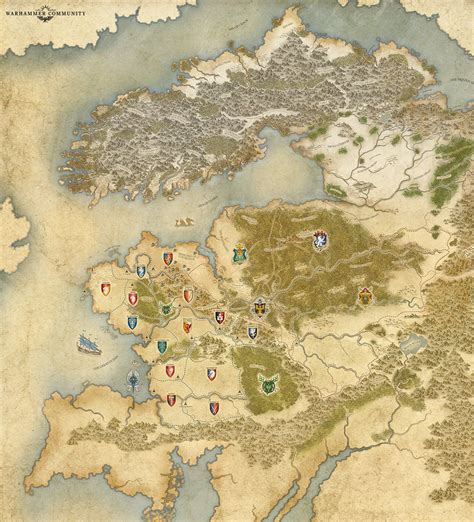 GW Gives First Glimpse Of Warhammer The Old World's New Map Of Brettonia