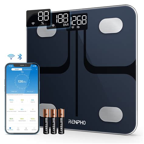 RENPHO Smart Body Weight Scale with Wi-Fi & India | Ubuy
