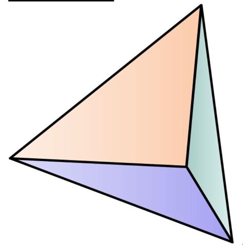 A shape with 4 sides and 3 corners is a? - Brainly.in