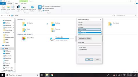 FAT32 Format USB Flash Drive 的图像结果