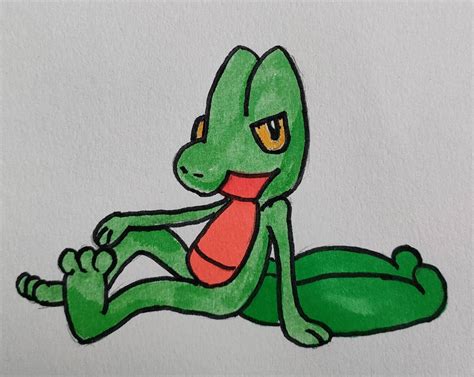 Image result for Treecko Drawing