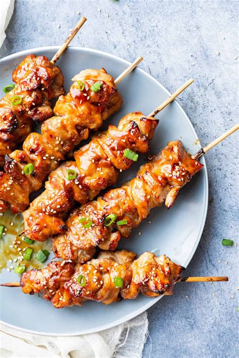 Air fryer teriyaki chicken skewers recipe – Artofit