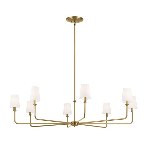 Kichler Pallas 8-Light Brushed Gold Traditional Chandelier – PROARB