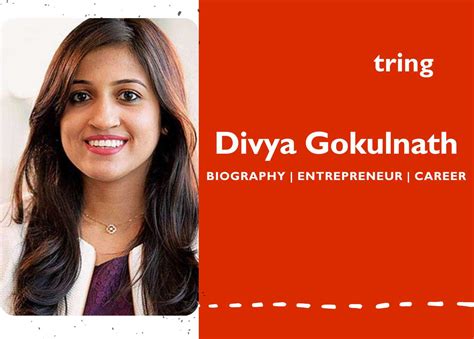 Divya Gokulnath - Age, Husband, Net Worth, Family