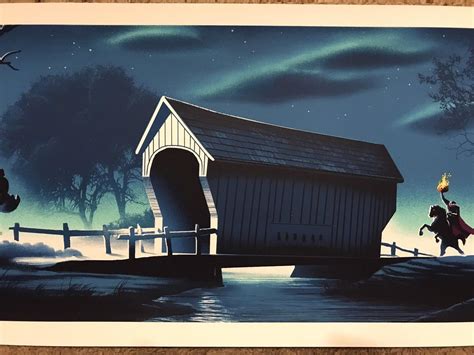 Disney Jc Richard The Legend Of Sleepy Hollow Art Poster Mondo Headless ...