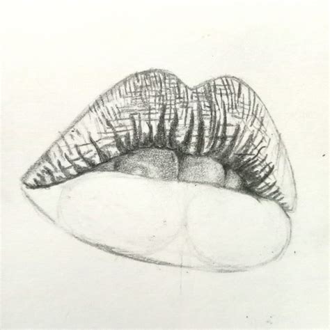 Image result for Realistic Lips Drawing