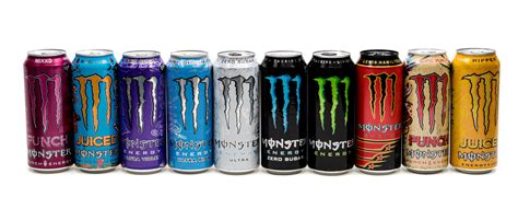 Cans Of Monster Energy