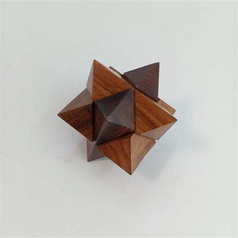 star shape wooden puzzle - EKSD0247 – Extrokids