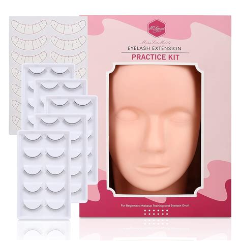 Buy MIILAMOD Lash Extension Kit,Lash Extension Mannequin Head ...