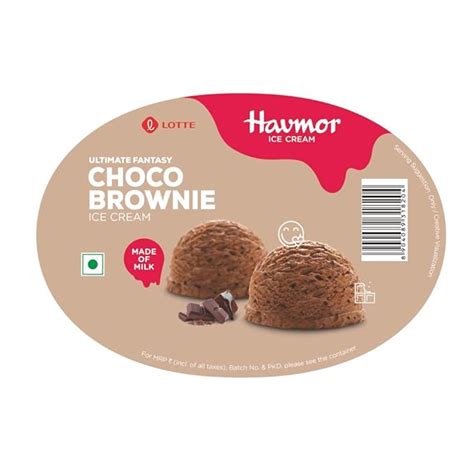 Havmor Choco Brownie Ice Cream, 1 Litre : Amazon.in: Grocery & Gourmet ...
