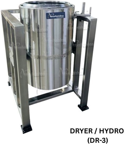 Dr-3 Hydro Dryer Machine Manufacturer, Supplier from Rajkot