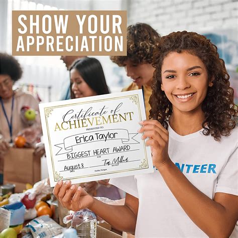 Buy 25 Gold Certificate of Completion Award Certificate Paper for ...