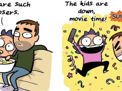 This Tired Mum's Funny Illustrations On Life 'Before & After Kids' Will ...
