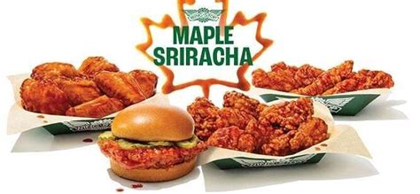 Spicy-Sweet Wing Sauces : maple sriracha