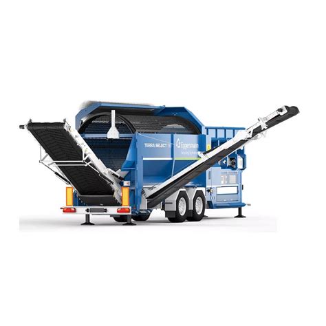 Drum screening machine - TERRA SELECT T 60 - Eggersmann Recycling ...