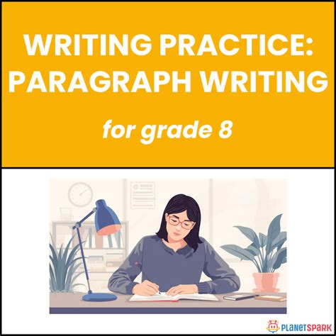 Class 8 English Worksheet for Paragraph Writing | PlanetSpark