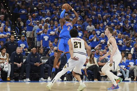 Denver Nuggets vs Oklahoma City Thunder (05/18): Box score, player ...