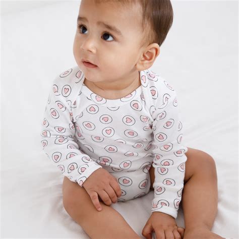 Cotton Bug Full Sleeves Romper - Set of 3 - Hearts – AllThingsBaby.com