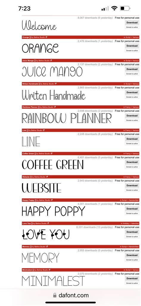 Rainbow Fancy Planner Script | Dafont ideas, Fun fonts google docs ...