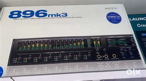 Motu 896 Mk3 Hybrid I/O Sound Crad Audio Interface - Computers ...