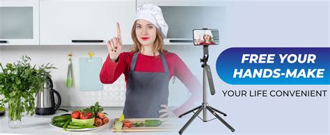 Kratos K5 Selfie Stick with Balance Handle & Recharable BT Remote ...