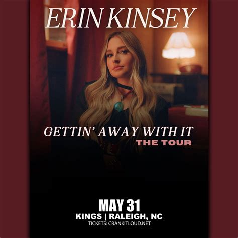 Erin Kinsey - Gettin Away With It Tour at Kings | 5/31/25, Kings, Raleigh, 31 May 2025 | AllEvents