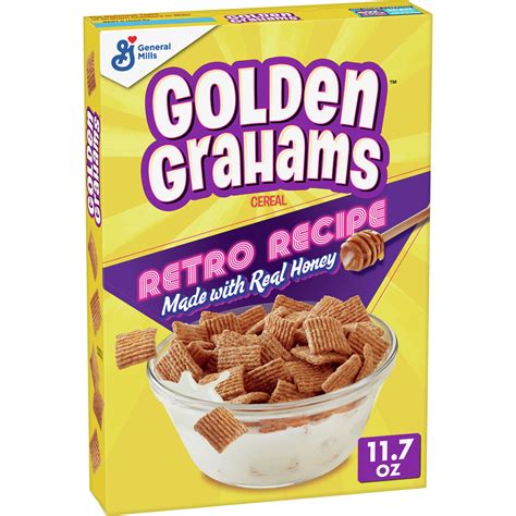 Buy Golden Grahams, Breakfast Cereal, Graham Cracker Taste, Whole Grain ...