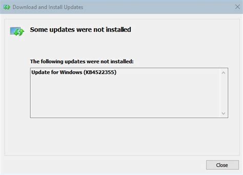 Error installing KB2919355 (Windows8.1-KB2919355-x64) "The update is ...