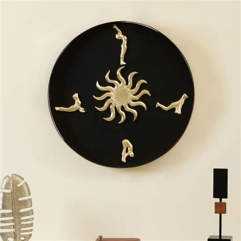 Buy VEDAS Metal Surya Wall Accent from Vedas at just INR 6699.0