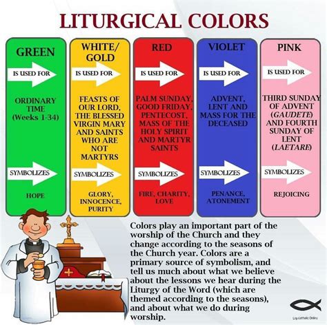Liturgical Colors Calendar 2024 - Printable Calendars AT A GLANCE