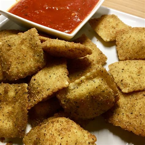 Toasted Ravioli with Marinara Sauce