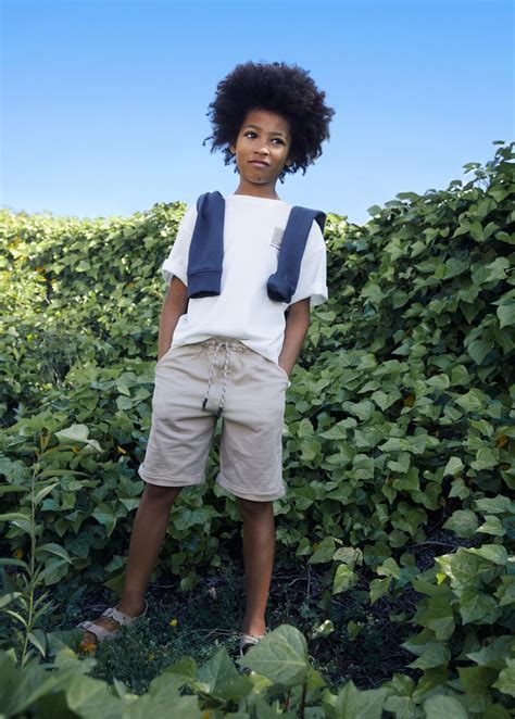 Elastic waist Bermuda shorts - Kids | MANGO USA
