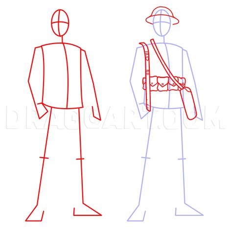 How To Draw A Soldier Step By » Vegetablestorage