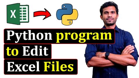 Image result for Edit Existing Excel File in Python
