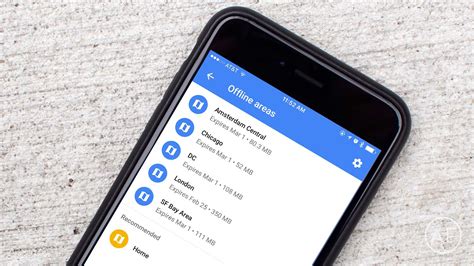 How to save offline maps on iPhone with Google Maps