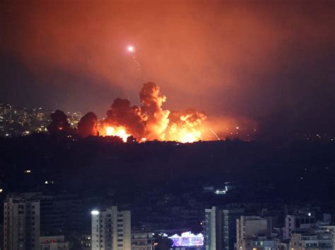 New Israeli air attacks in Beirut are among biggest yet | Israel ...