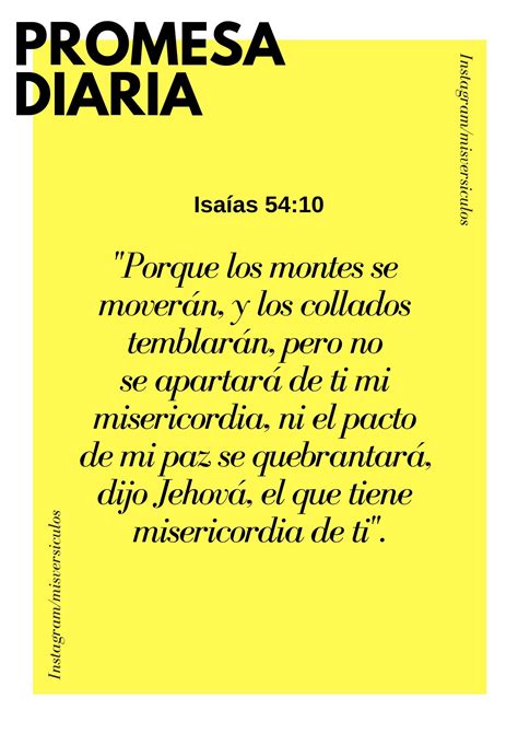 Isaías 54:10 | Salmos, Promesas de dios, Salmo 23 4
