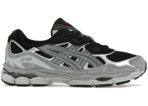 Asics Gel-Nyc Black Fjord Grey Price in India | Culture Circle