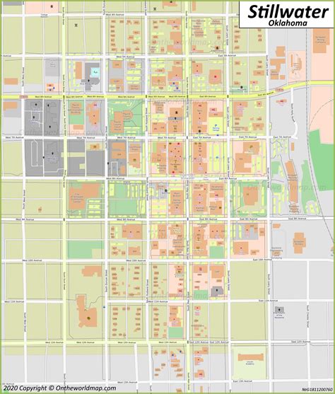 Stillwater Map | Oklahoma, U.S. | Discover Stillwater with Detailed Maps