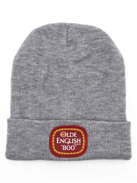 Olde English 800 Beer Beanie - Gray – Tee Luv