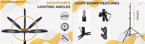 Buy Ant Esports CARL12T Professional (12 Inch) Led Tricolor Ring Light ...