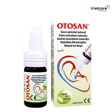 Otosan Natural Ear Drops - Dung dịch nhỏ tai giúp chống viêm, giảm đau ...