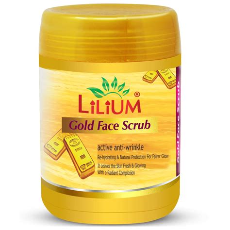 Buy Lilium Herbal Gold Face Scrub 900ml, Anti-Wrinkle, Re-Hydrating ...