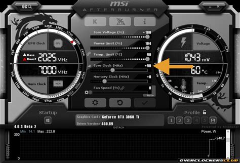 NVIDIA RTX 3060 Ti Overclocking Guide: Manual Overclocking ...