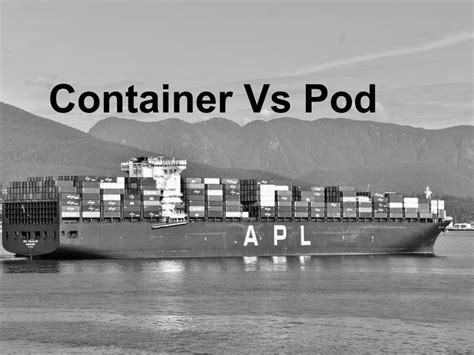 Image result for Pods V Containers Computing