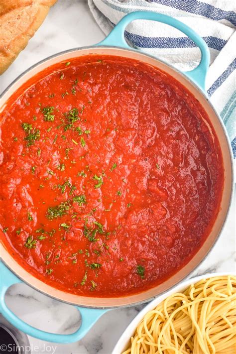 Simple Homemade Sauce Recipes For Pasta